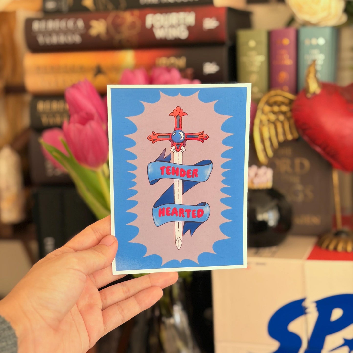 Tender Hearted Print | Sword art, soft heart, gentle soul